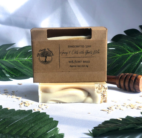 Natural Soap: Honey & Oats with Goat's Milk
