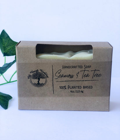 Natural Soap: Seamoss & Tree