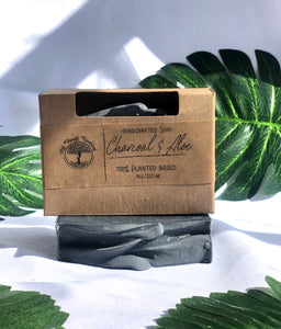 Natural Soap: Charcoal & Aloe