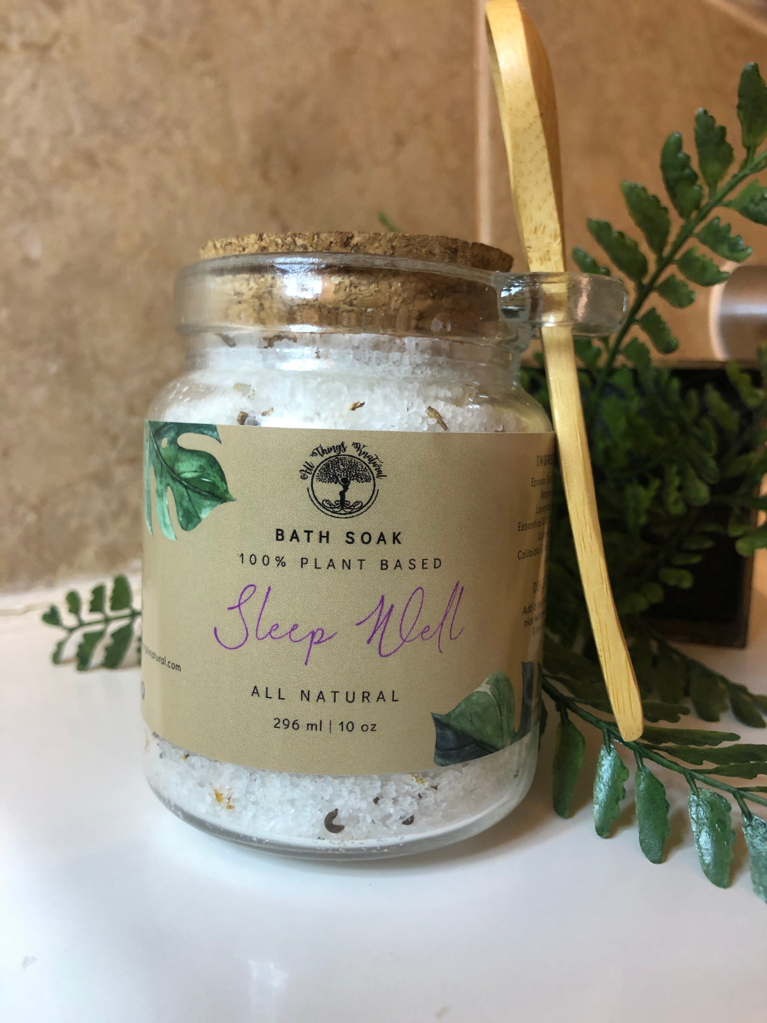 Herbal Bath Soak: Sleep Well